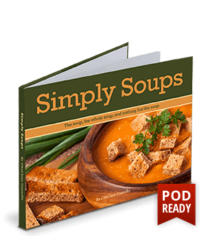 cookbook printing create your