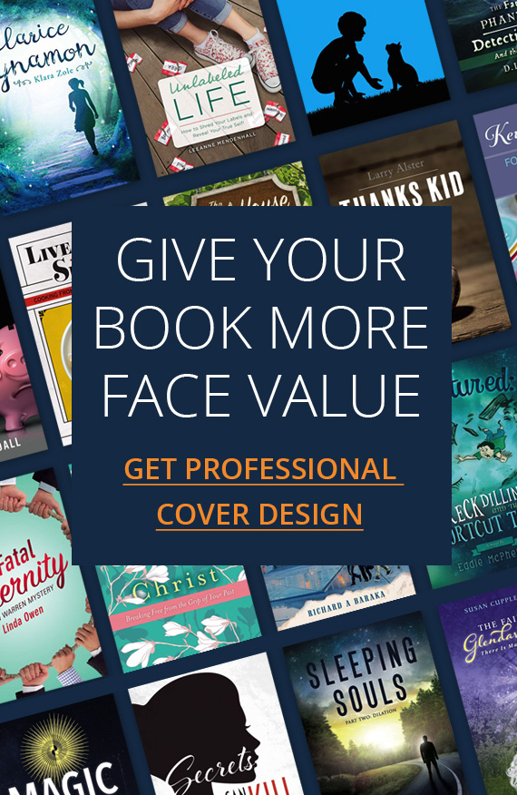 Give you book more face value. Get pro cover design.