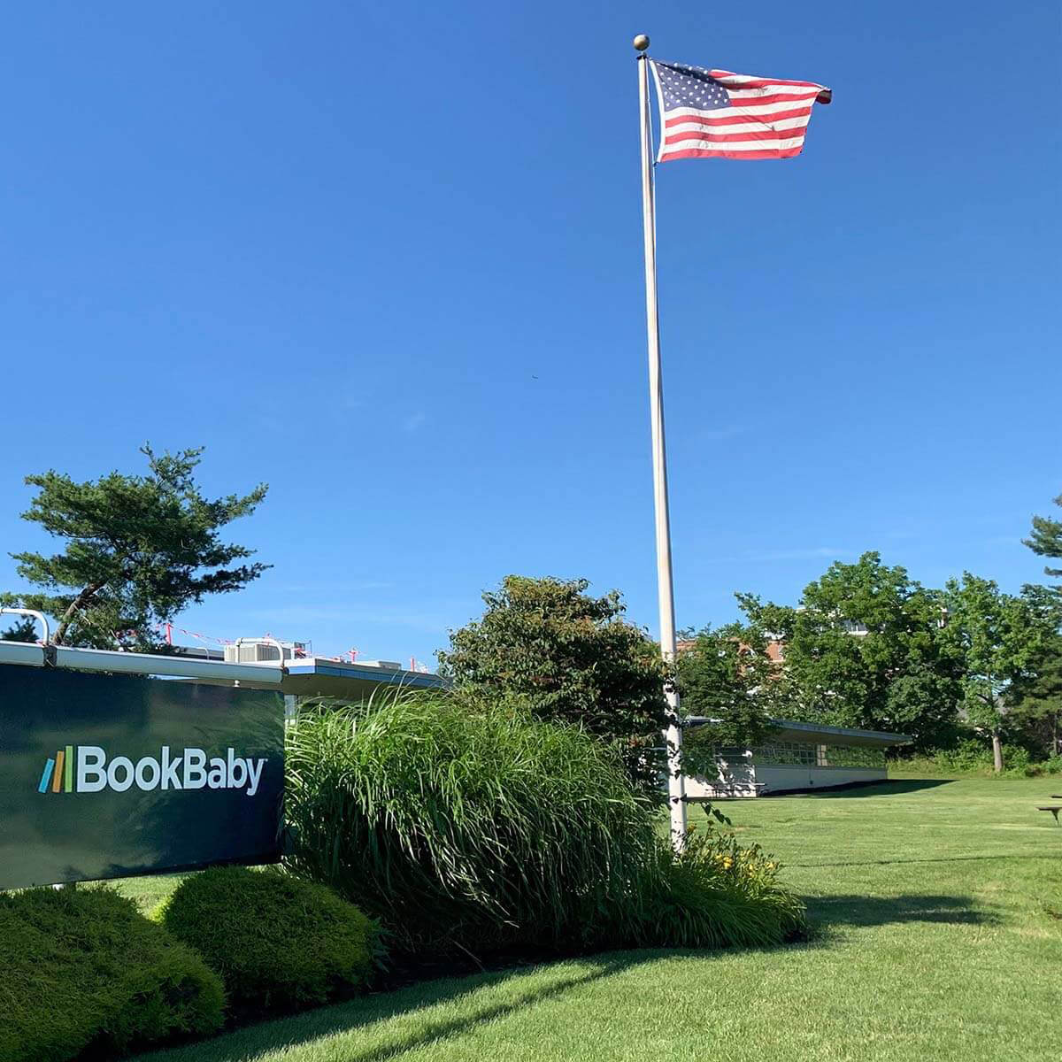 BookBaby building sign