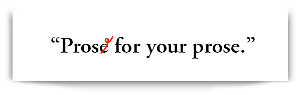 Example of line editing
