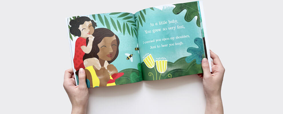 a children's book published and printed by BookBaby