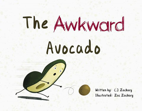 cover of "The Awkward Avocado"