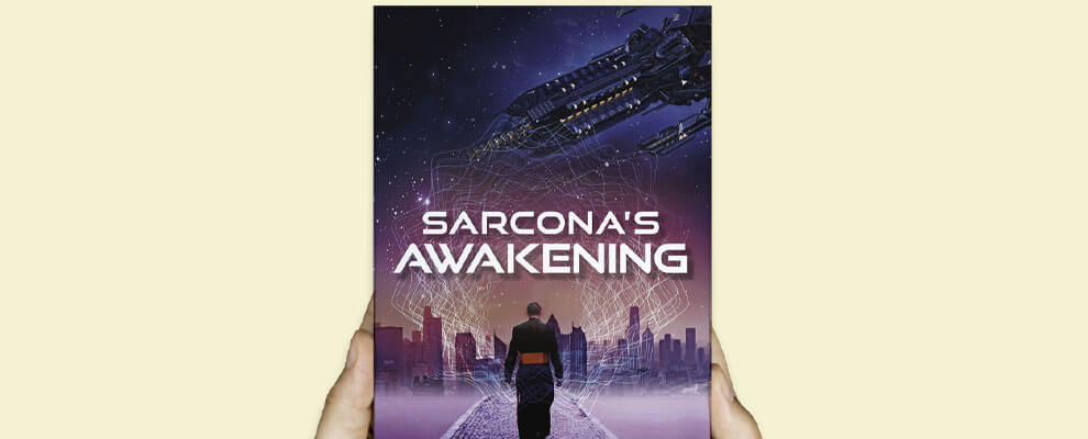 cover of a self-published fantasy book, fantasy books published with BookBaby, a girl reading a fantasy book